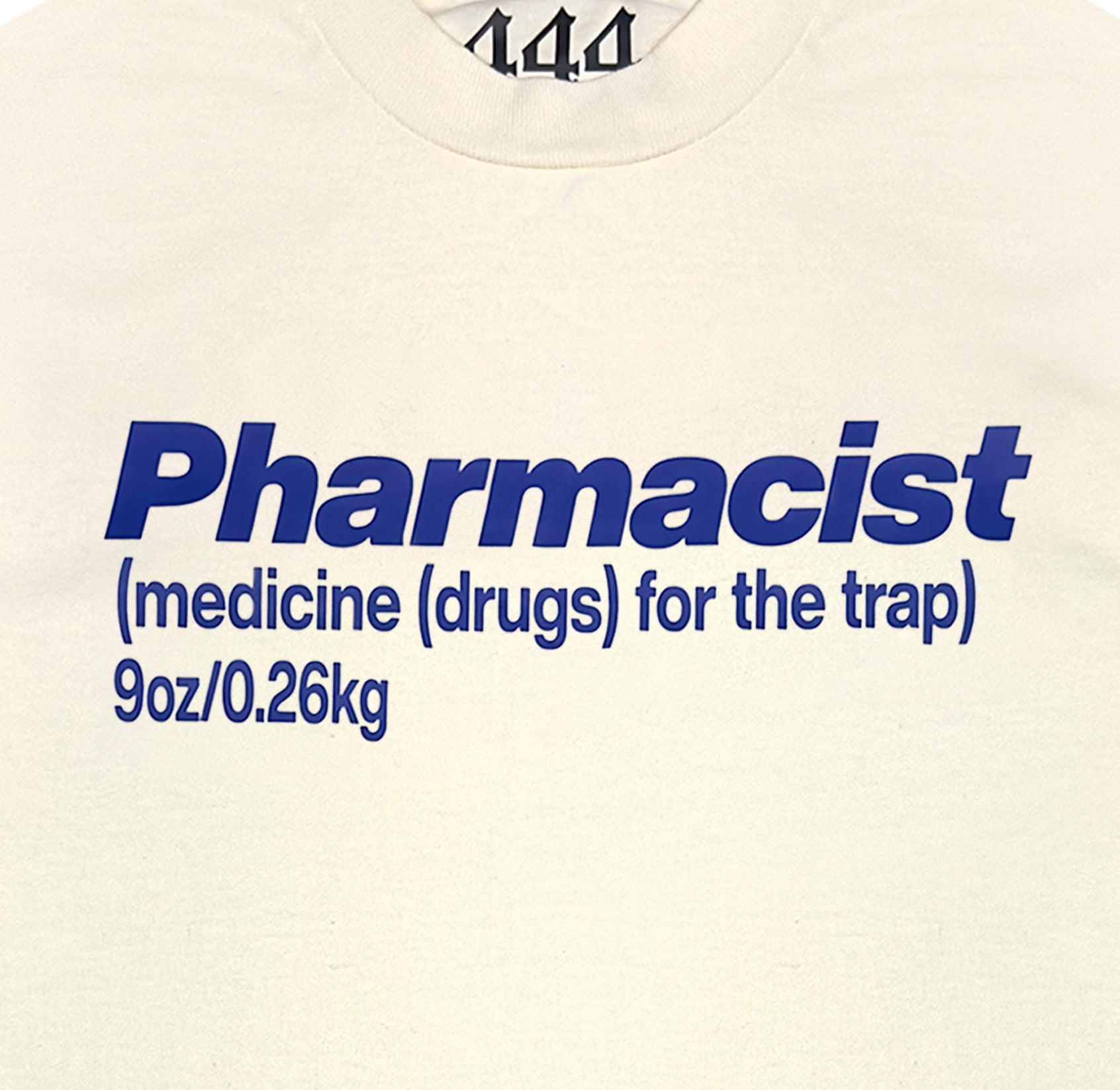 Street Pharmacist Tee (Faded Cream)