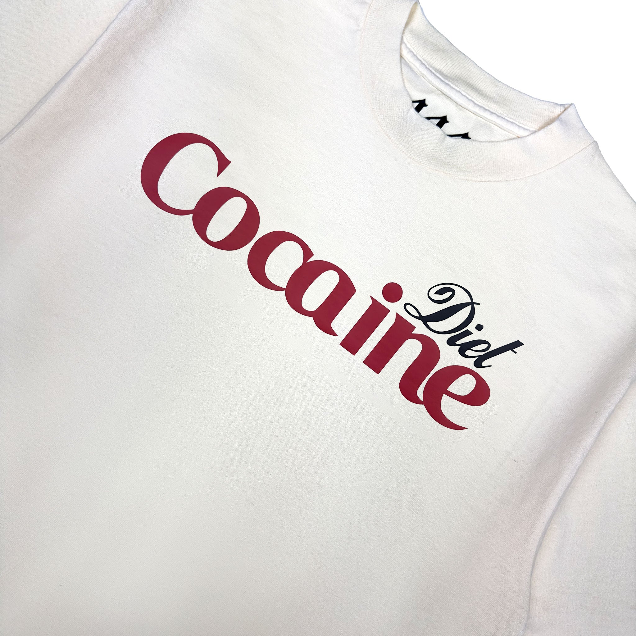 Diet Cocaine Tee (Faded Cream)