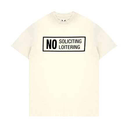 VINTAGE NO LOITERING TEE