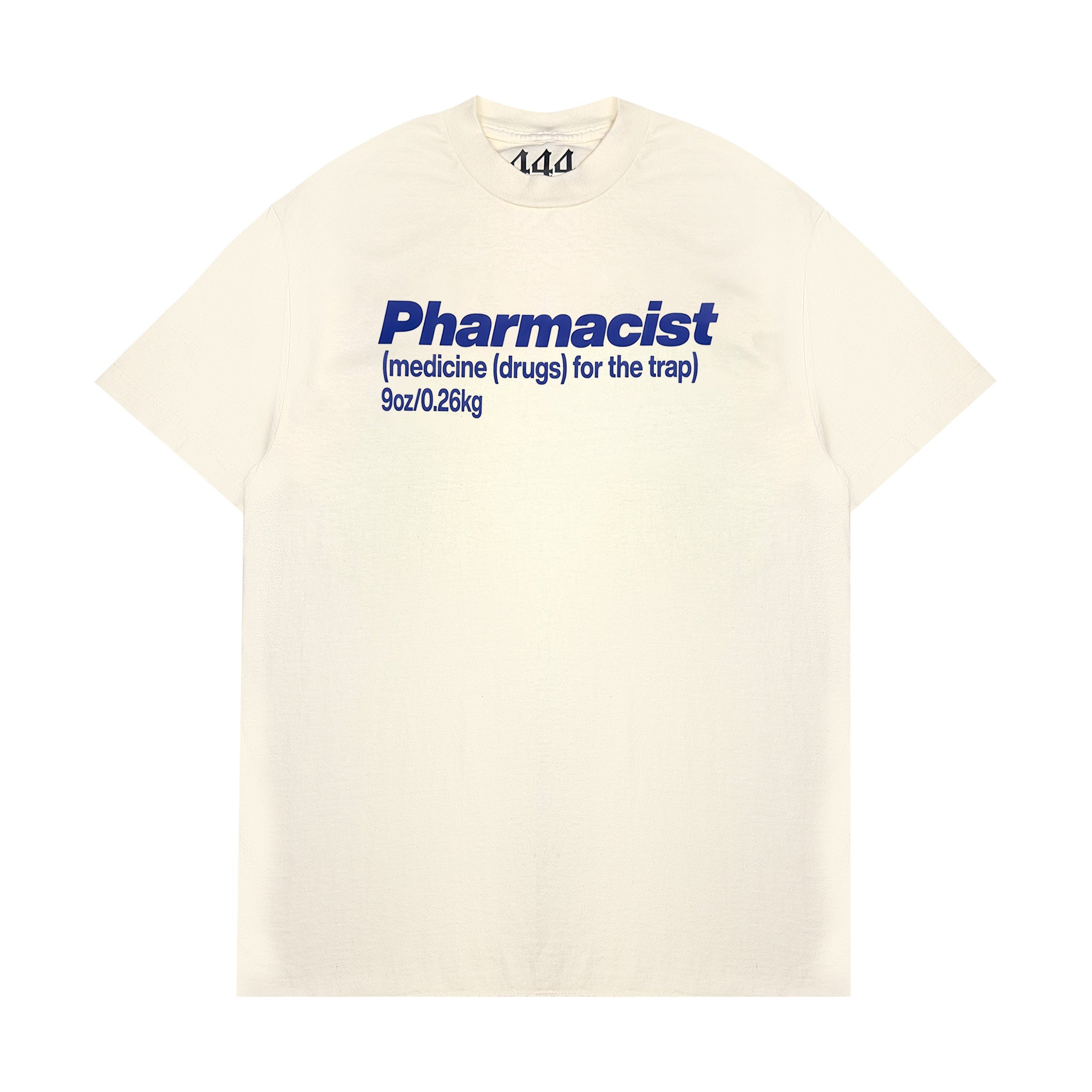 Street Pharmacist Tee (Faded Cream)